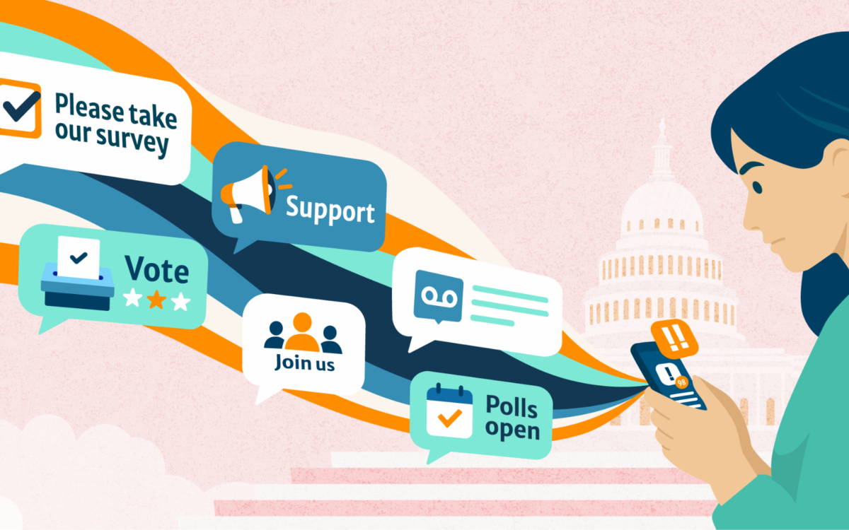 Text STOP: Americans Get 13 Political Calls and Texts a Week, but Opting Out Doesn’t End the Messages