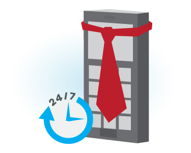 24 hour call routing
