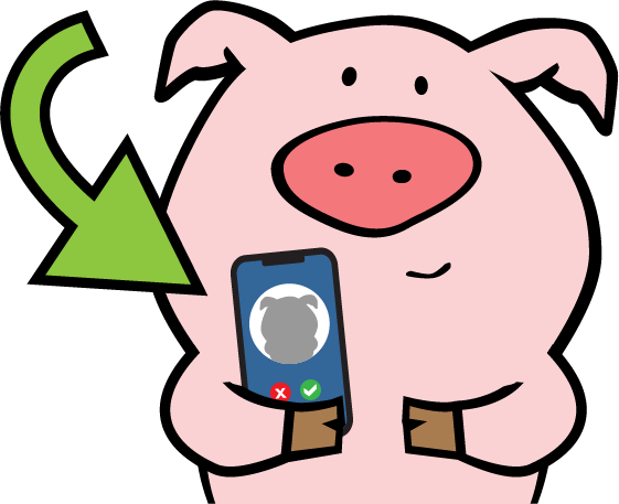 Pig getting call forwarding