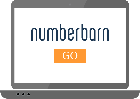 using computer to sign up for NumberBarn