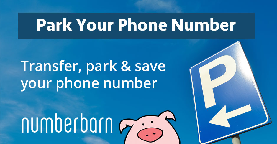 Park your phone number and save it for only $2/month
