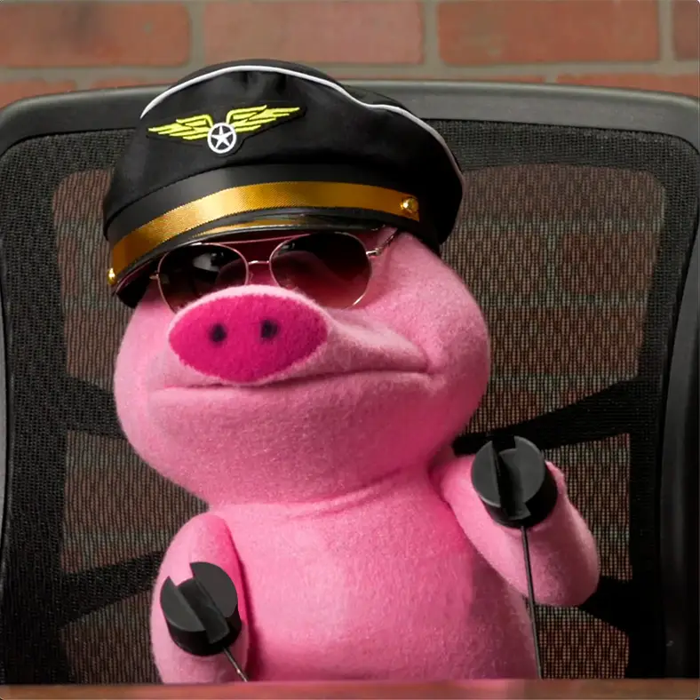 Portly the NumberBarn Pig The Pig